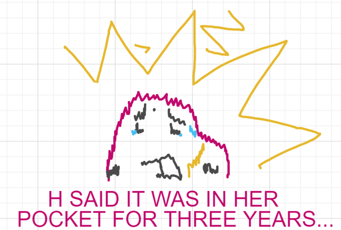 A panel from What's The Point, episode five of the Board Boards object show by Furretwalk/WalkingFurret.